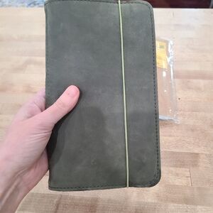 Roterfaden Only: A5 Slim Size (Holds Standard TN Inserts) Olive Green Leather